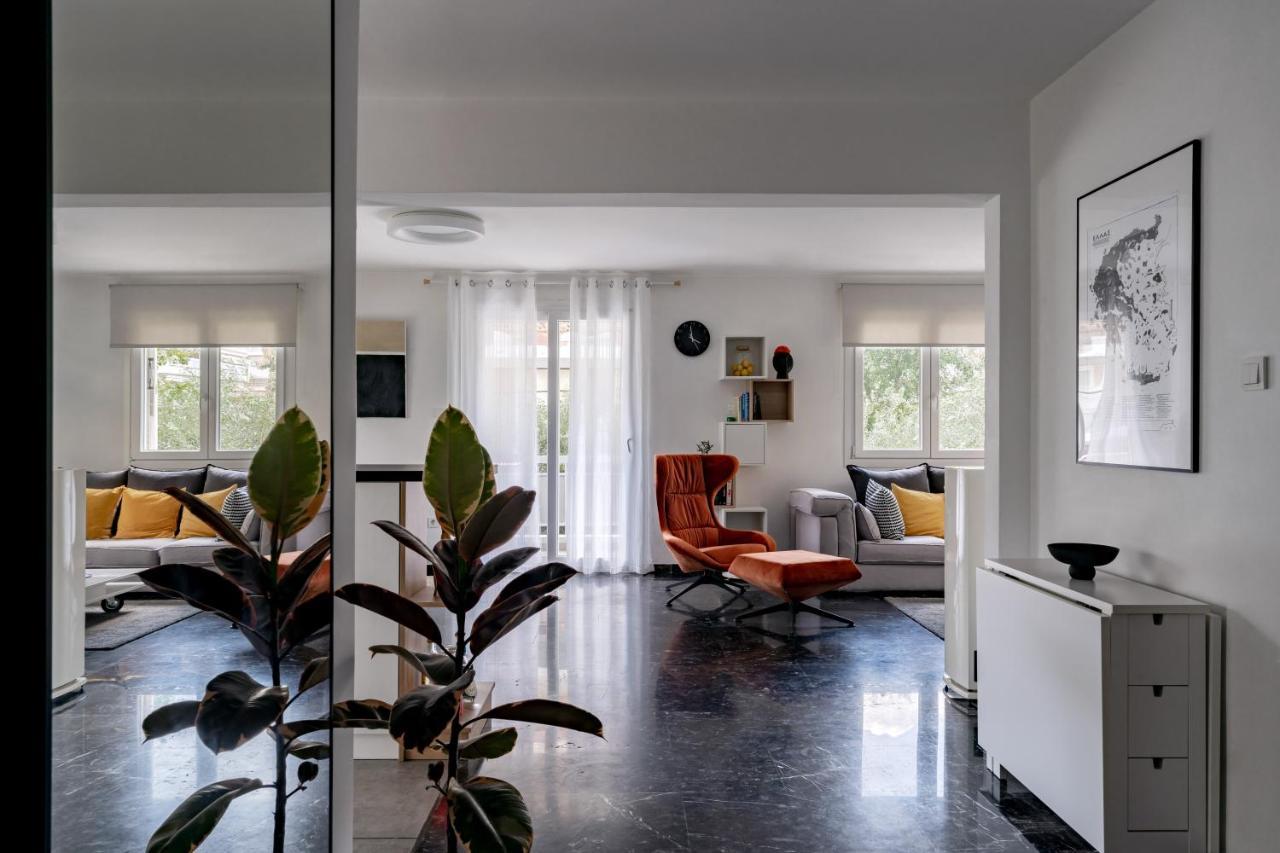The Black Marble - Sea View, 2Br, 2Ba By Bnc Athen Exterior foto